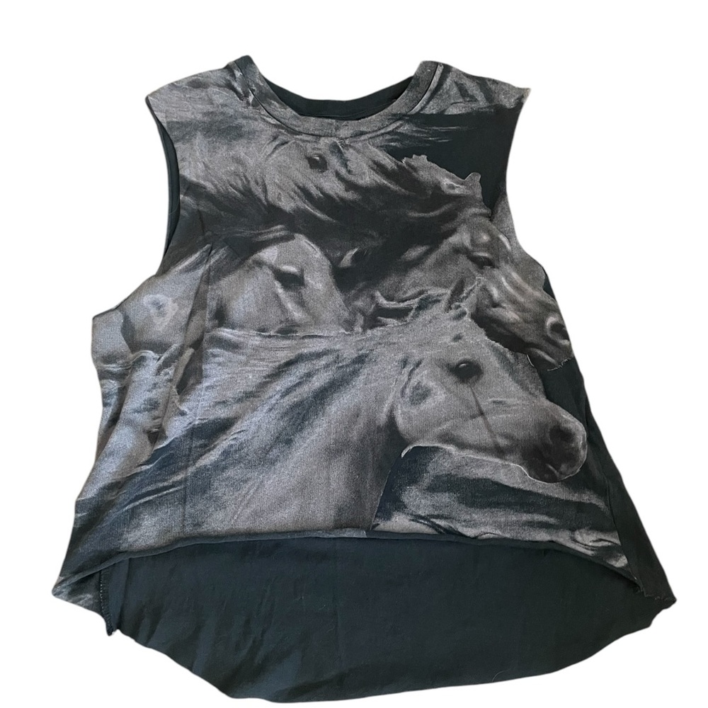 All Saints Muscle Tank Hi-Low XS